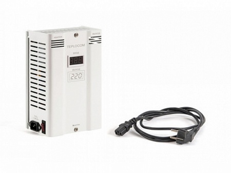 Фазоинверторный стабилизатор для газовых котлов отопления Teplocom ST-1000 Invertor   